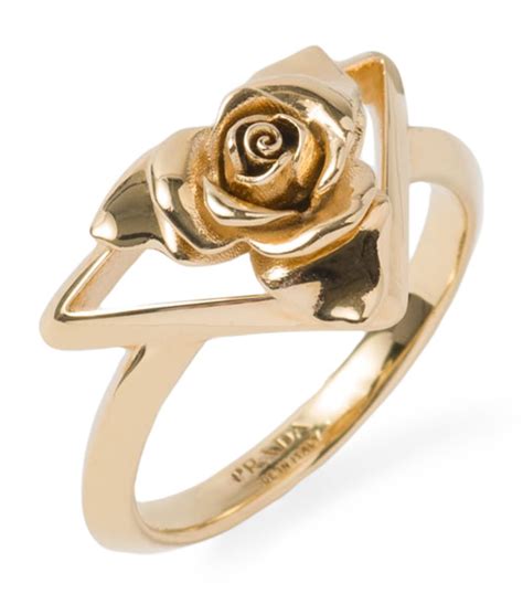 prada rose ring